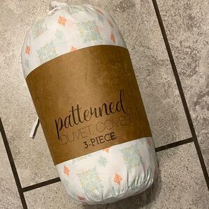 Patterned Duvet Cover 3-Piece Set